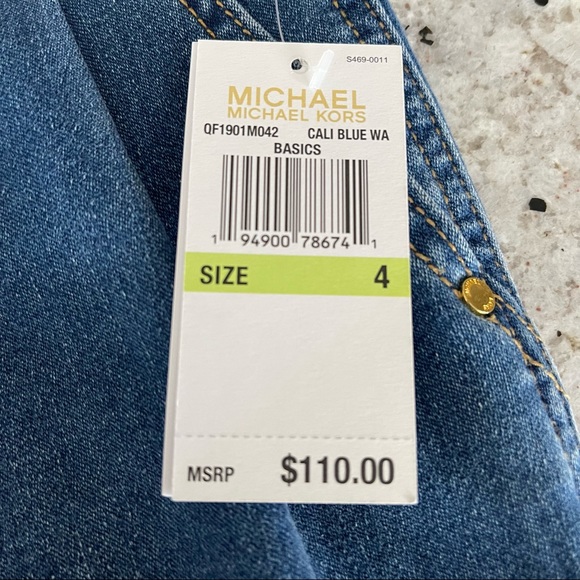 MICHAEL Michael Kors Women’s Jeans - Cali Blue Wash - Picture 5 of 5